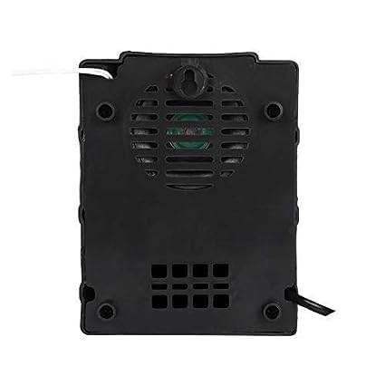 HEMSHIKA Water Tank Overflow Alarm Siren with Voice Sound, Wired Sensor Security System Water Alarm Bell with Free Water Sensor Pack of 1,Black