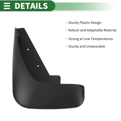 Image of Motoforti Mud Flaps Splash Guards Mud Guards for Ford Mondeo 2.5 2003-2007 W /Mount Accessories