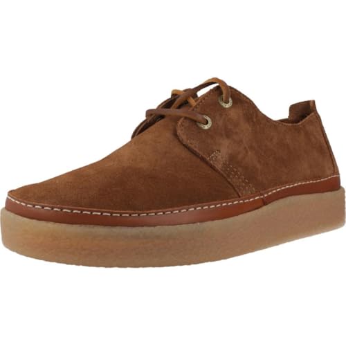 Clarks Clarkwood Low Uomo, Pelle Scamosciata Cola, 39.5 EU