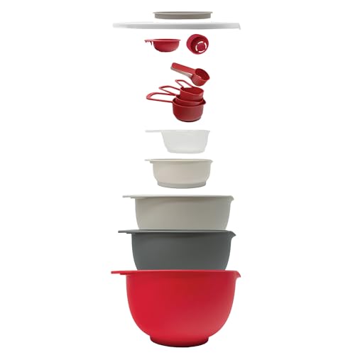 Set de 12 piezas de tazones y tazas medidoras Norpro miniatura 4