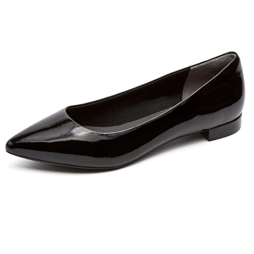 Rockport Women's Closed Toe Ballet Flats, 11 M US Women