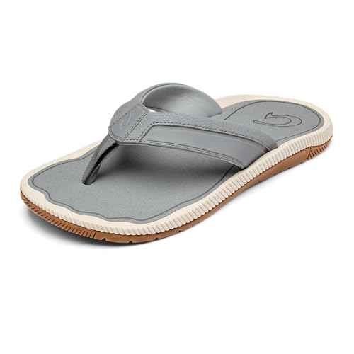 OLUKAI Kukulu Men's Beach Sandal, Water-Friendly Shoe & Wet Grip Soles, All-Day Wear & Comfortable Fit