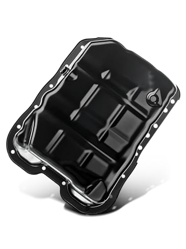 YHTAUTO Engine Oil Pan and Drain Plug with 23 Bolt Holes Fits for Kia Optima Sorento Sportage Forte Koup & Hyundai Tucson Sonata Santa Fe L4 2.0L 2.4L
