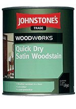 2.5LTR - JOHNSTONE'S WOODWORKS QUICK DRY WOODSTAIN JACOB OAK