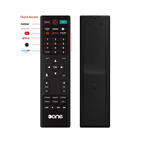 Image of dot one 80 cm (32 Inches) HD Smart LED TV dot1-32S.1-FRB9 (Black) (2022 Model)