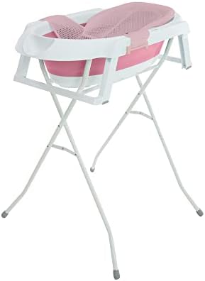 Safety 1st, Banheira Smile com Suporte, Pink