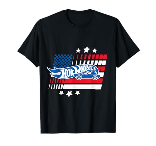 Hot Wheels - Flag Logo T-Shirt - image 1