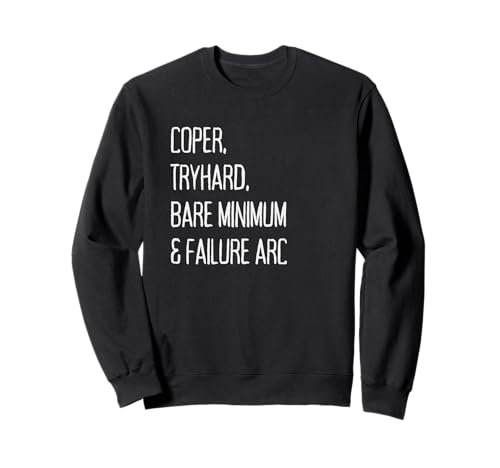 COPER, TRYHARD, BARE MINIMUM & FAILURE ARC �g���[�i�[