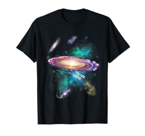 Space Galaxy Geeks Science, estás aquí, papá Camiseta