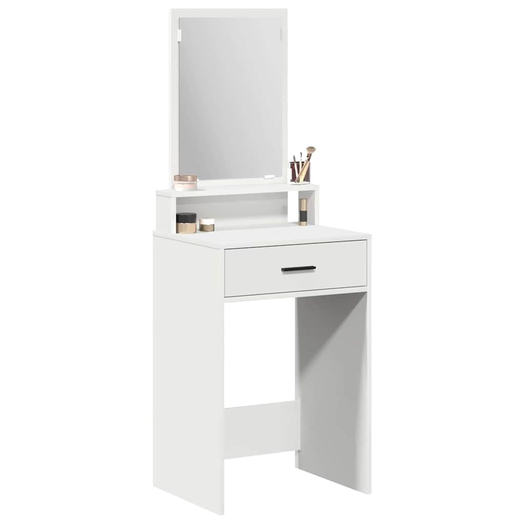 vidaXL Mesa Tocador 50 x 41 x 140 cm Madera de ingeniería | Mucho espacio para todas tus cosas, Un look moderno que se adapta a cualquier decoración,