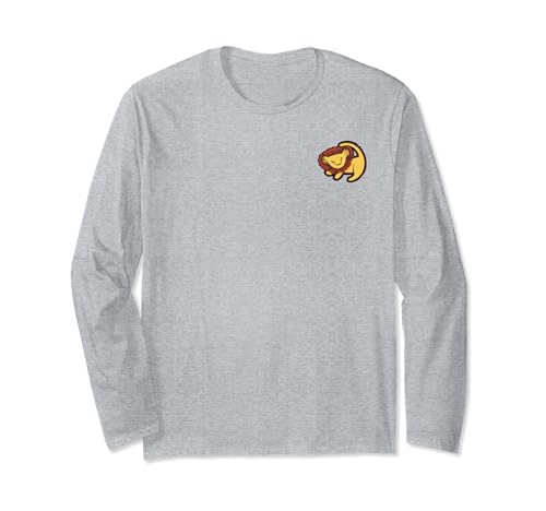 T-shirt Roi Lion coton bébé manches longues anti irritation Simba