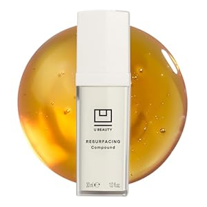U Beauty Resurfacing Compound Serum Renew Illuminate Face Serum Advanced 8 in 1 Formula with Vitamin C Retinol Hyaluronic Acid Peptides Targets Fine Lines Pores 10 floz