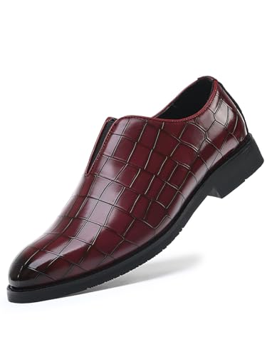 Men's Retro Leather Slip-on Loafers Shoes