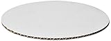 W PACKAGING WPDWC12 Double Wall Cake Circles, Non Grease Proof, Corrugated Paper Board, 12