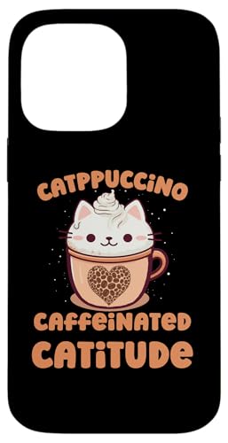 Catppuccino JtFC Catitude ʔ JCC R[q[ L X}zP[X iPhone 14 Pro Max p