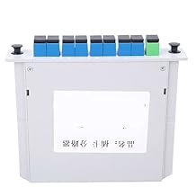 Fiber Optic Splitter 1x8 PLC Optical Communication System Electrical Supplies for Networking Cable Computer Connectors
