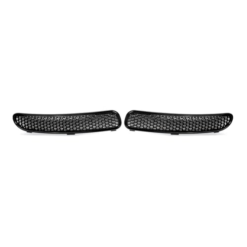 Malla de panal para radiador de Mini Cooper R50 R52 R53 con kit de ventilación negro