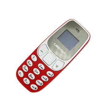 Image of Galaxy Star Electronics Smallest Keypad Mini Mobile Phone Dual Sim 4 G Support Light Weight - Red