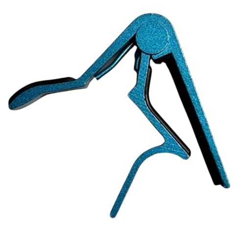 Image of Bajaao Metal Capo For Guitar, Ukulele, Mandolin & Banjo (Blue)