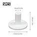 urmetimern Rubber Golf Tees for Mats 5 Pcs Golf Tee Holder for Driving Range & Simulator 1.5