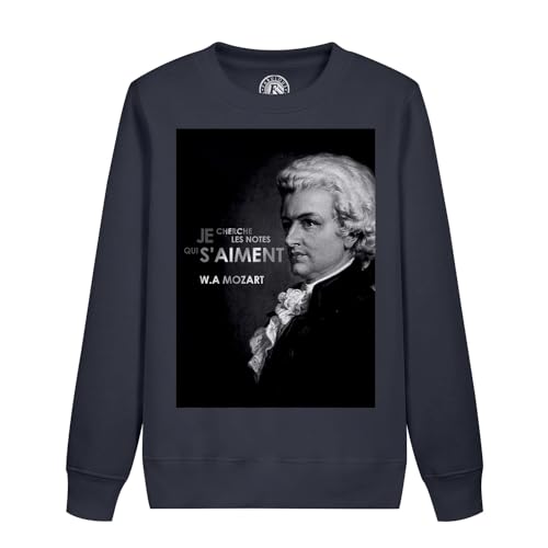 Sweatshirt enfant Mozart confortable qui ne pique pas pour l'école