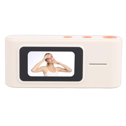 ASHATA Appareil Photo Numérique Vintage, Appareil Photo Numérique Rétro 12 MP 1080p pour Les Voyages, Diverses Options de Filtre, écran Couleur de 1,47 Pouces, Prise en Charge OTG