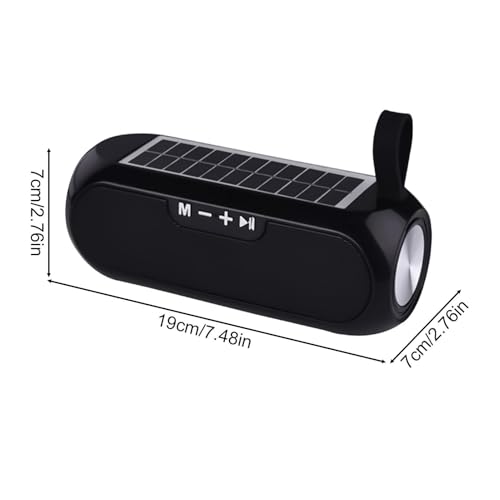 Enceinte sans fil solaire nomade pour camping et plage