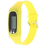 SOPOTUTU Braccialetto Contapassi in Silicone da Polso, Orologio Contapassi Sportivo Portatile, Monitor per Camminata e Corsa Adatto a Tutti, Design Semplice e Durevole per Attività Outdoor