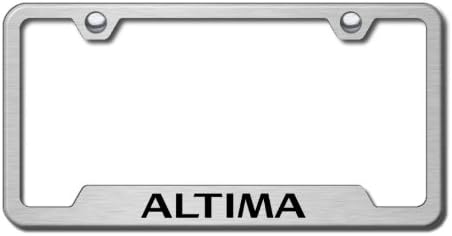 AU-TOMOTIVE GOLD Nissan Altima Notched License Plate Frame