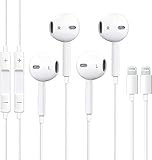 SUPVOL Wired Earbuds 2Pack Wired Earphones with Built-in Microphone Support Volume Control Noise Canceling Isolating Headphones Compatible with iPhone 14/13/12/11/SE/X/XR/XS/8/7 and More