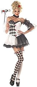 California Costumes Women's Le Belle Harlequin Costume