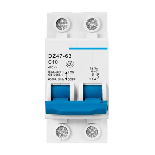 Protector de sobrecarga DZ47 tipo C para evitar fallos eléctricos en casa 400V