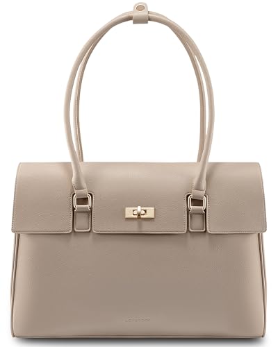 LOVEVOOK Laptop Bag for Women Work Tote Messenger Bag Waterproof Business Office Professional Handbag Shoulder Bag