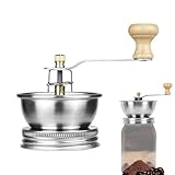 Mantenimiento Easy: asegurando que su molinillo se mantenga prístino, se puede desmontar sin esfuerzo para una limpieza profunda, lo que hace que el mantenimiento sea muy fácil. Disfruta de la verdadera esencia de tu café con nuestro molinillo fácil de usar