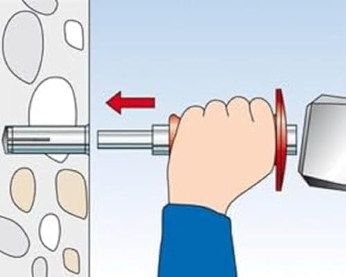 Outil de pose fischer EHS M8 évite l'échec de fixation EA II