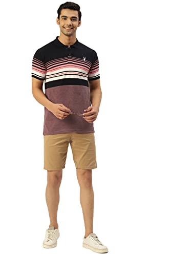 Image of CHKOKKO Men's Cotton Regular Fit Half Sleeves Polo T-Shirt