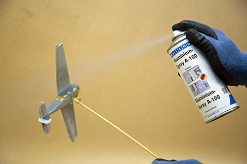 WEICON Aluminiumfarbe 375 ml Rostschutz Korrosionsschutz für Metalloberflächen