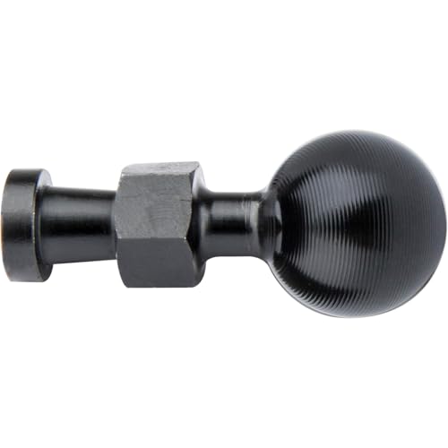 Image of Kupo Super Knuckle Hex Stud Ball for Convi Clamp, CNC Aluminum 26mm Ball Head with 5 /8 inch Hex Baby Stud for Non Rotating Clamp Based Rigging (KG018111)