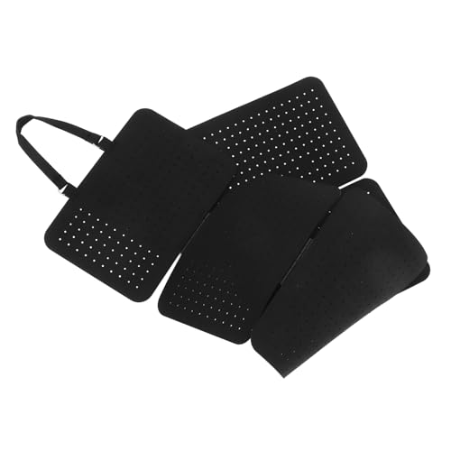 PRETYZOOM 1set Jewelry Hanger Board Detachable Wall-mounted Organizer for Necklaces Earrings Pins Brooches Felt Display Case for Home Retail Use