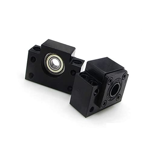 Support d'extrémité BK12 BF12 pour vis à billes SFU1605, bloc de roulement robuste - 4