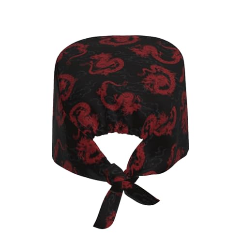 Image of Surgical Caps Men Women, Scrub Cap with Sweatband Adjustable
