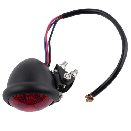 Luz trasera de motocicleta para ATV y cruiser con lámpara de freno integrado