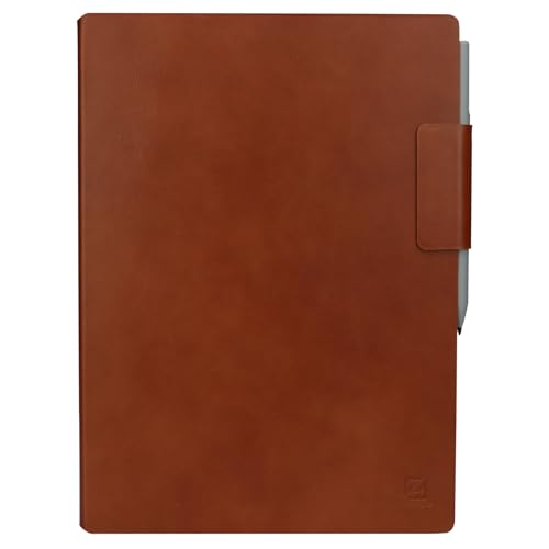 Étui Remarkable Paper Pro 2024, Coque Cuir Véritable Housse Protection 11,8 Pouces Marron