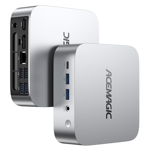 ACEMAGIC Vista V1 N97 Mini PC�A16GB DDR4 RAM 512GB SSD �~�j�R���s���[�^�[�A��12���� N97 (Beat N100/N95�A�ő�3.6GHz)�A���^�f�X�N�g�b�v�R���s���[�^�[ 4K �f���A���f�B�X�v���C