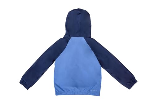 Nike Sportswear Light Weight Hooded Windrunner Full-Zip Jacket- Blue - Kids Size 62