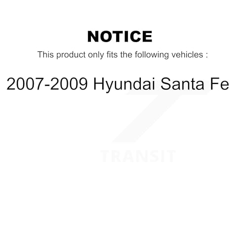 TMC Front Suspension Struts Kit Replacement For 2007-2009 Hyundai Santa Fe - Left Right Side (Driver Passenger) K78-100811 by TMC - Image 2