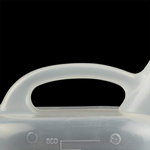 EXCEART 2Pcs Garrafa de Urina Mictório Mictórios Graduado Câmara Portátil Feminino Mulheres Urinal P