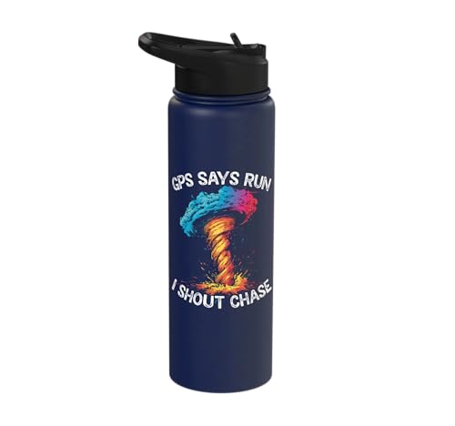 Storm Chasing GPS Tornado Water Bottle