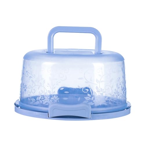 Hsthe Scatola per Il Trasporto della Torta di Mare, Contenitore per Torta Rotondo, Contenitore per Torta, per Torte, Crostate di Uova, Pane, Conservazione di Snack