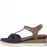 Etiqueta roja s.Oliver 5-5-28205-28, Sandalias Planas Mujer, Azul Marino, 39 EU